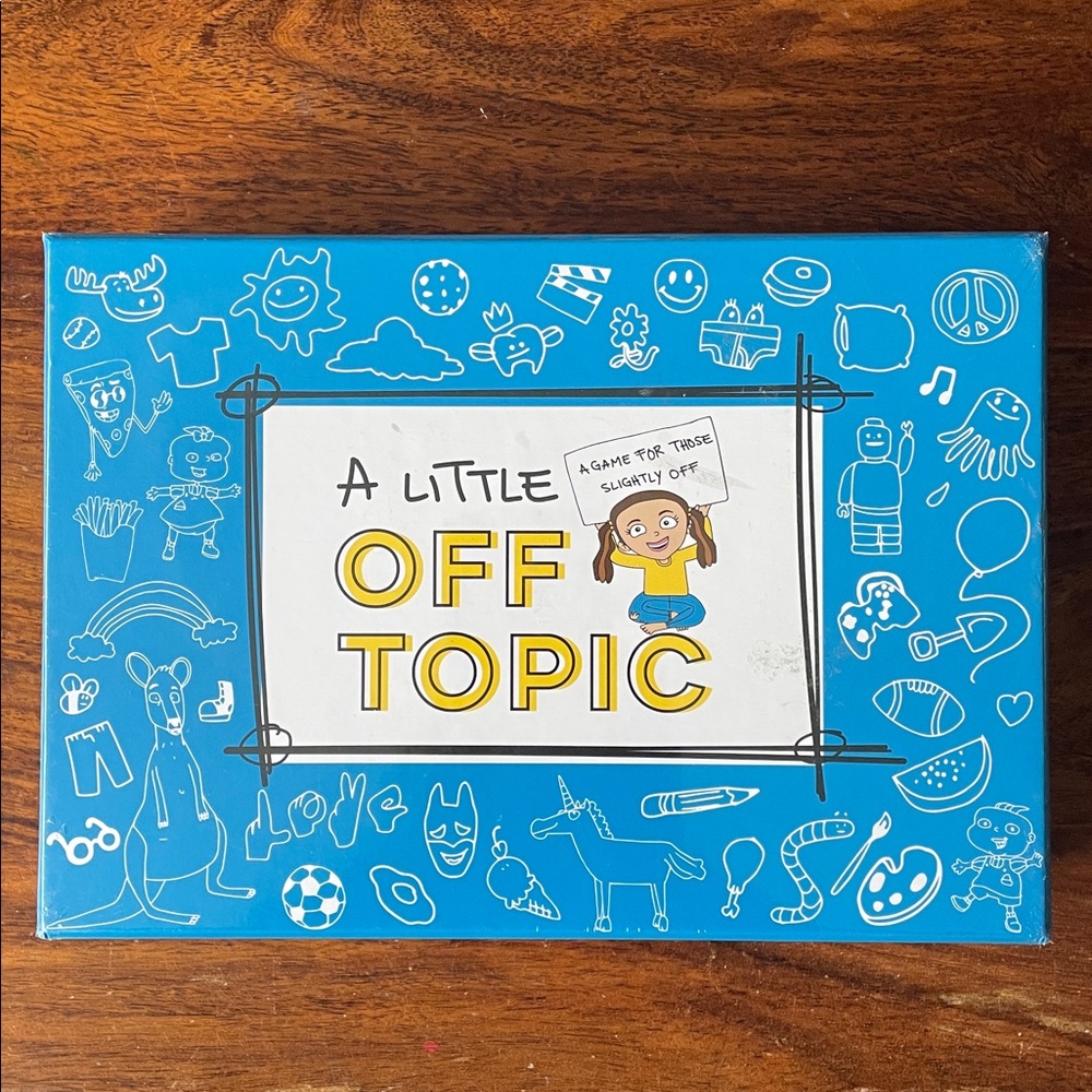 NWT “A Little OFF TOPIC” Board Card Game for Kids 8-12  Family Game Night